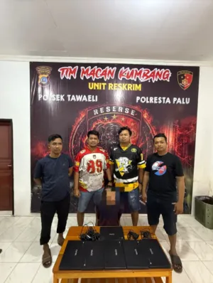 Polsek Tawaeli Ringkus Pelaku Pencurian di SMP Karya Bhakti