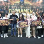 Wakili Kapolda Sulteng, Dirreskrimsus Tutup Turnamen Padel Hari Bhayangkara Ke 80 dan Serahkan Piala Juara