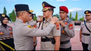 Pimpin Sertijab PJU dan Kapolres, Kapolda Sulteng Tekankan Profesionalisme dan Integritas