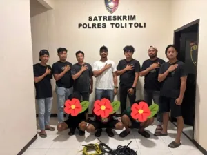 Maling Kabel Tower Tumbang di Tangan Resmob