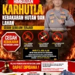 Kapolres Tolitoli Ingatkan Warga: Jangan Bakar Lahan, Karhutla Mengintai