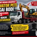 BARANG BUKTI NEGARA DIDUGA DIRAMPAS DI JALAN!